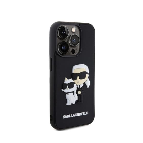 3D-skal Karl Choupette för iPhone 13 Pro Max Elegant Skydd Karl Lagerfeld Svart