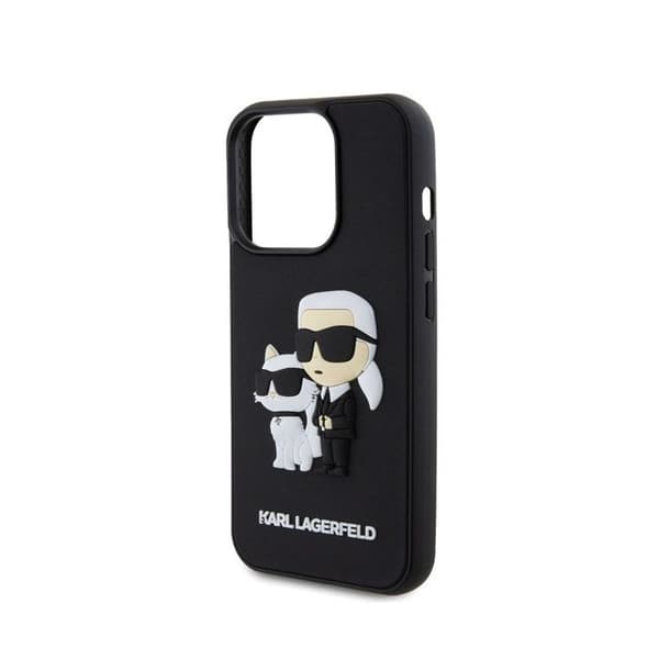3D-skal Karl Choupette för iPhone 13 Pro Max Elegant Skydd Karl Lagerfeld Svart