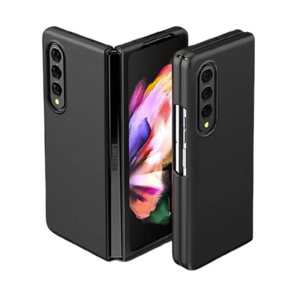 Skal för Samsung Galaxy Z Fold 5 Förstärkt SuperGrip Mercury Svart