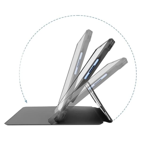 Skyddsfodral för Microsoft Surface Pro 11 och 9 Stötsäkert Med Stöd Funktion Svart