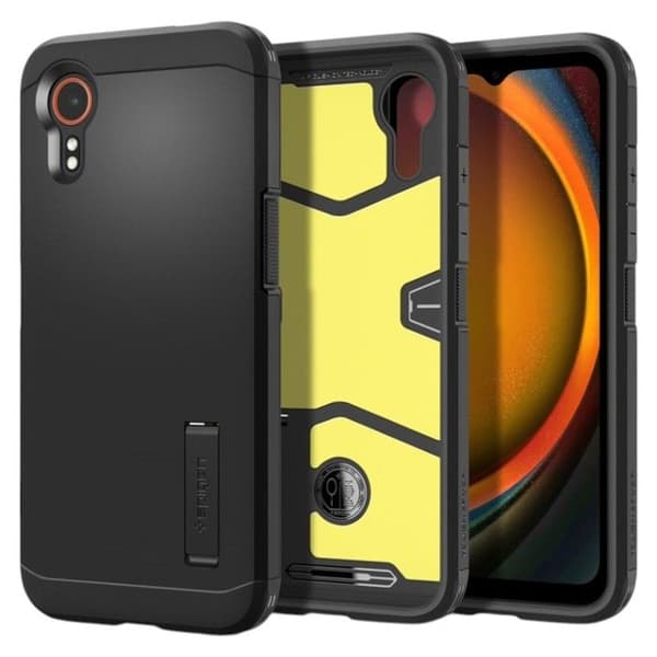 Spigen Tough Armor - Skal för Samsung Galaxy XCover 7 Pro (Svart)