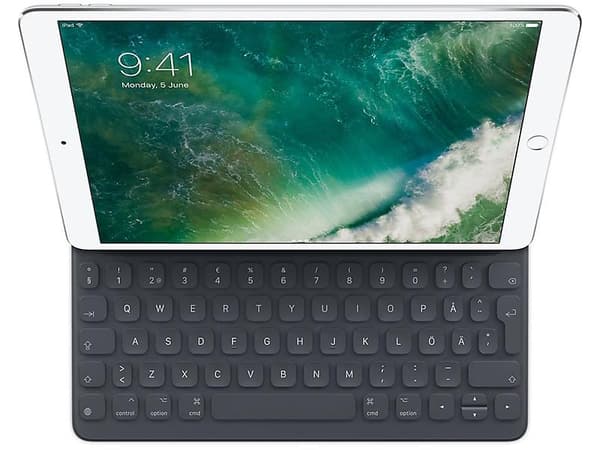 Apple Smart Keyboard Svensk för iPad Pro 10,5 - Svart