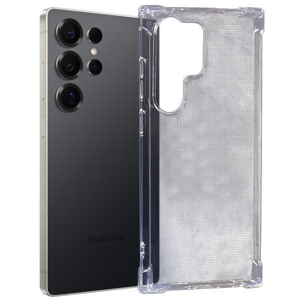 Samsung Galaxy S23 Ultra Skal - Extra Stöttåligt och Slitstarkt Transparent