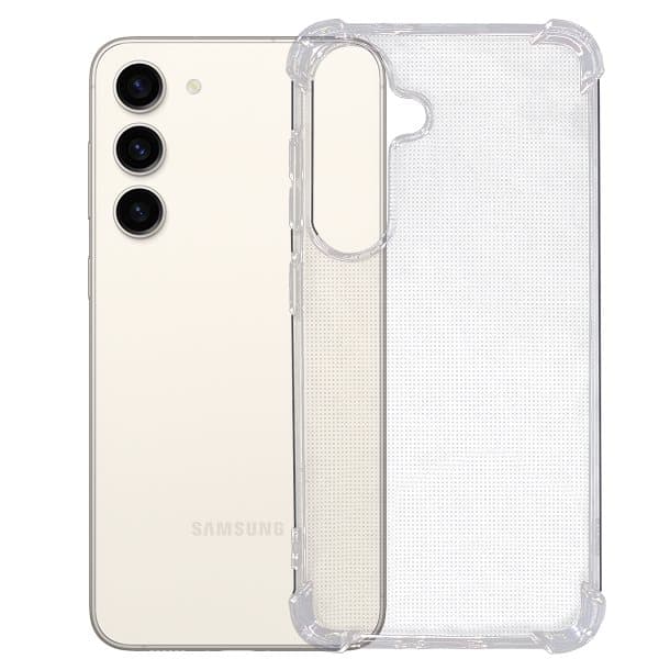 Samsung Galaxy S24 Plus Skal - Extra Stöttåligt och Slitstarkt Transparent