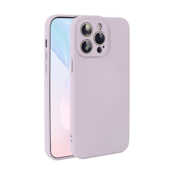 iPhone 12 Mini Matt Lila Skal - Med Kameraskydd