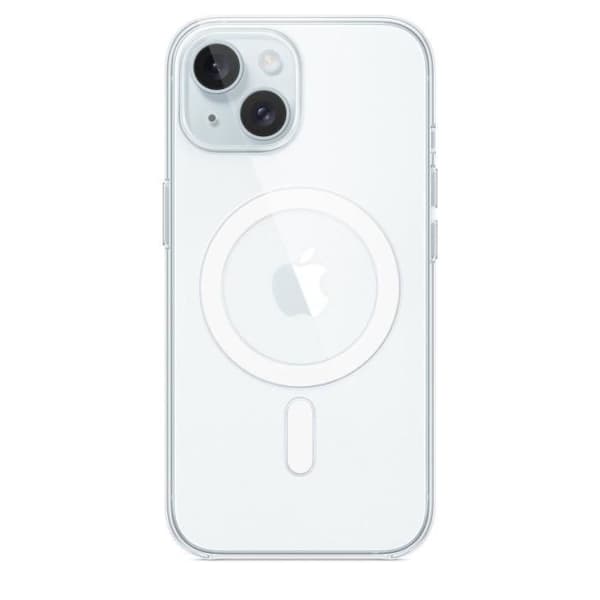 APPLE - iPhone 15 - Gennemsigtigt cover med MagSafe