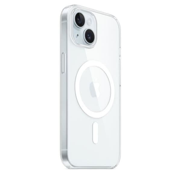 APPLE - iPhone 15 - Gennemsigtigt cover med MagSafe