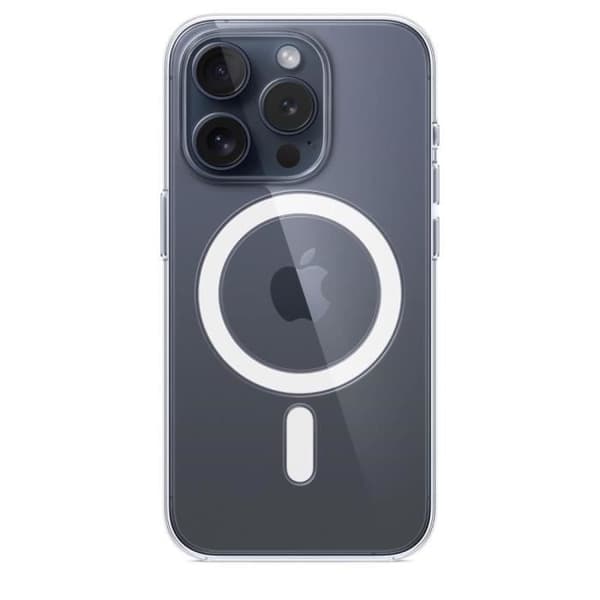 Apple Mobiltelefoncover & Cover Gennemsigtigt cover med MagSafe til iPhone 15 Pro