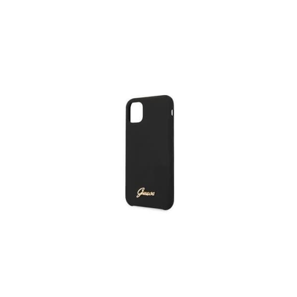 Fodral till Iphone 11 Pro Guess vintage logotyp i silikon svart