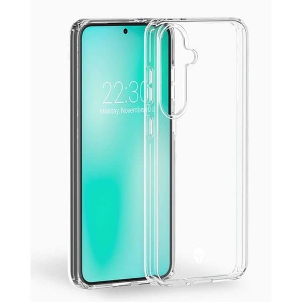 Baksida för Samsung Galaxy S25 Förstärkt 2m Force Case Transparent