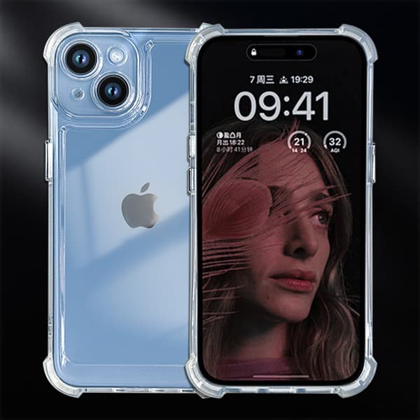 INF Krystallklart PC-deksel for iPhone 15 Pro (6,1 tommer)