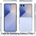 Pikkukuva 2 / 3: Läpinäkyvä Samsung Z Flip 7 -kotelo