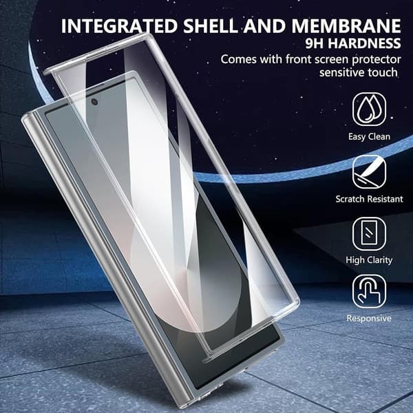 Samsung Z Fold 7 gjennomsiktig skall