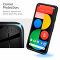 Miniatyrbild 4 av 4: Telefonfodral - Spigen-telefonbumper - ACS01896 - Liquid Air-fodral kompatibelt med Pixel 5 - Svart
