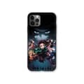 Miniatyrbild 1 av 6: Förstärkt skal för Iphone 13 (6.1) Manga Demon Slayer svart