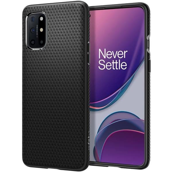 Coque - SPIGEN - Liquid Air - Svart - Skydd mot repor - Stötdämpning
