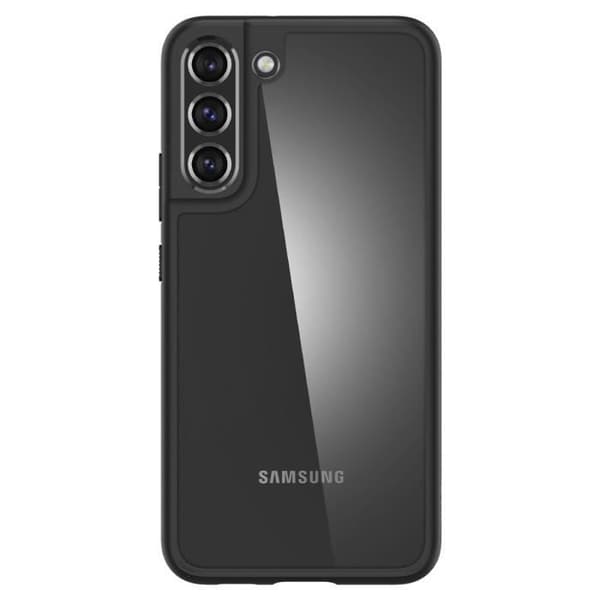 Fodral - SPIGEN - Ultra Hybrid - Samsung Galaxy S22 - Svart/Transparent - Designerskydd