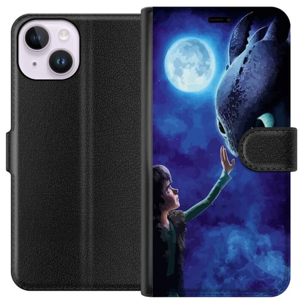 Apple iPhone 14 Plånboksfodral Draktränaren How to Train Your Dragon