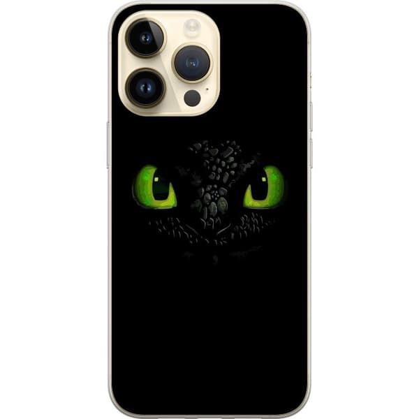 Apple iPhone 14 Pro Max Genomskinligt Skal Draktränaren How to Train Your Dragon