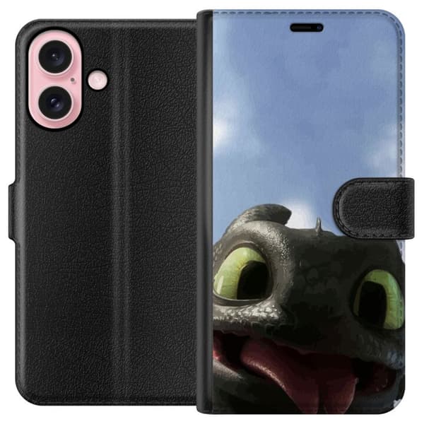 Apple iPhone 16 Plånboksfodral How to Train Your Dragon (Draktränaren)