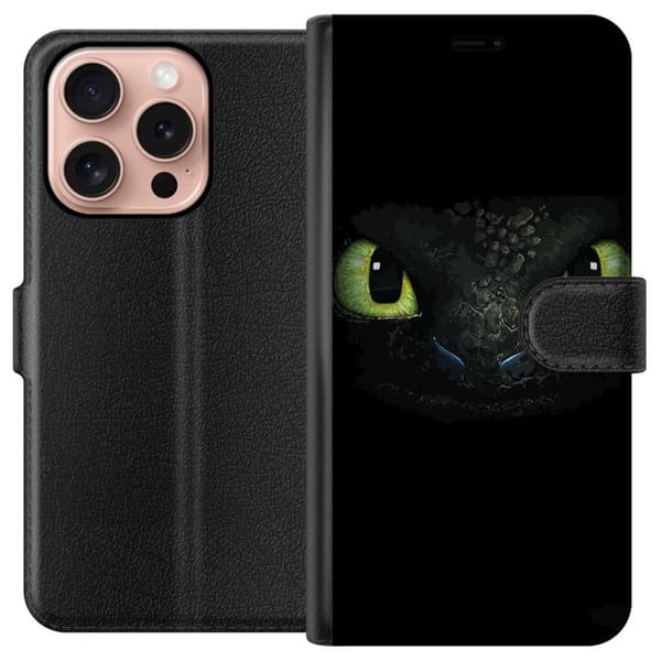 Apple iPhone 16 Pro Plånboksfodral How to Train Your Dragon (Draktränaren)