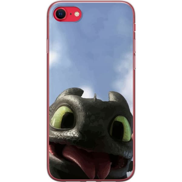 Apple iPhone SE (2020) Genomskinligt Skal How to Train Your Dragon (Draktränaren)