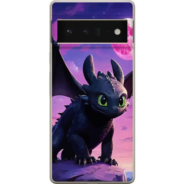 Google Pixel 6 Pro Genomskinligt Skal How to Train Your Dragon (Draktränaren)