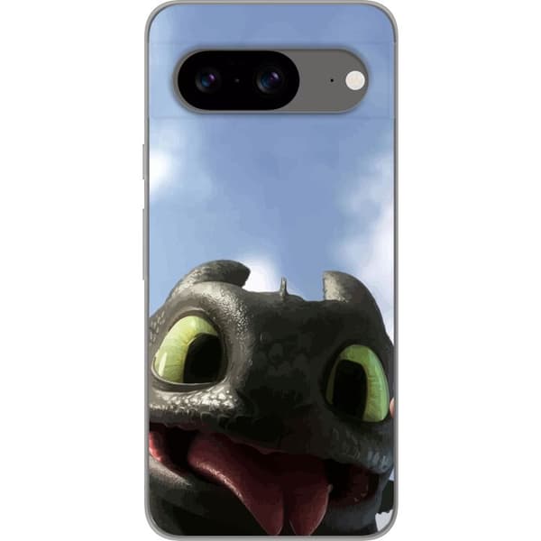 Google Pixel 8 Genomskinligt Skal How to Train Your Dragon (Draktränaren)
