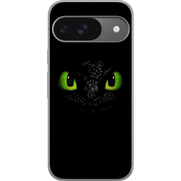 Google Pixel 9 Pro Läpinäkyvä kuori Kuinka kouluttaa lohikäärmeesi