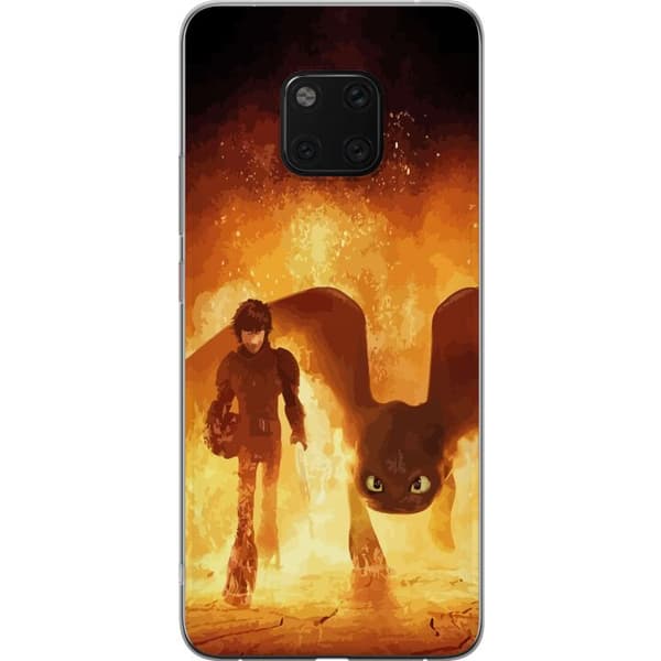 Huawei Mate 20 Pro Gennemsigtig cover Drage Træner