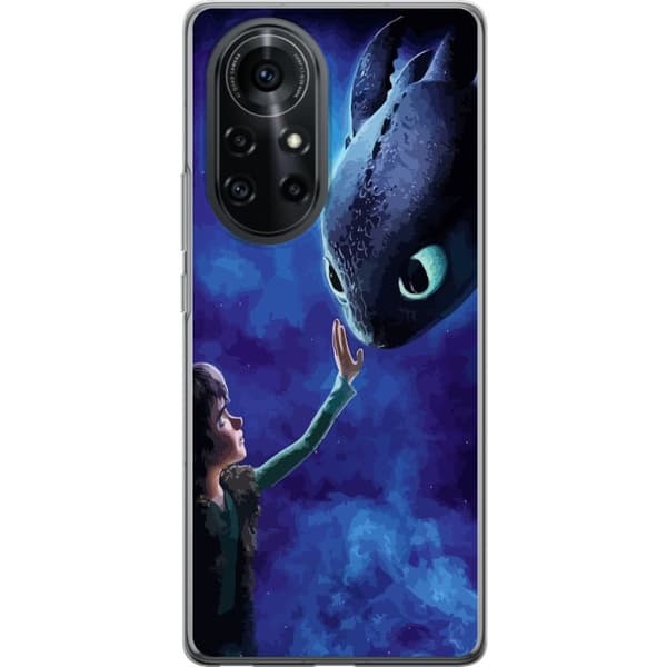 Huawei nova 8 Pro Genomskinligt Skal Draktränaren How to Train Your Dragon
