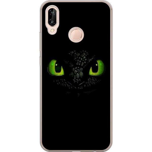 Huawei P20 lite Gennemsigtig cover Dragetræneren