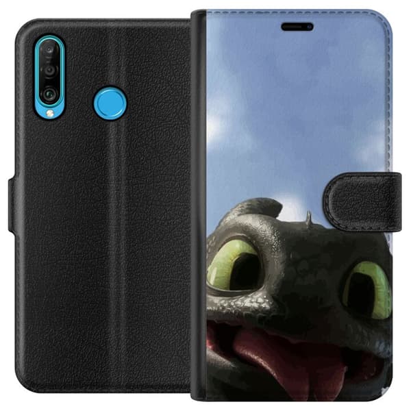 Huawei P30 lite Lompakkokotelo Kuinka kouluttaa lohikäärmeesi