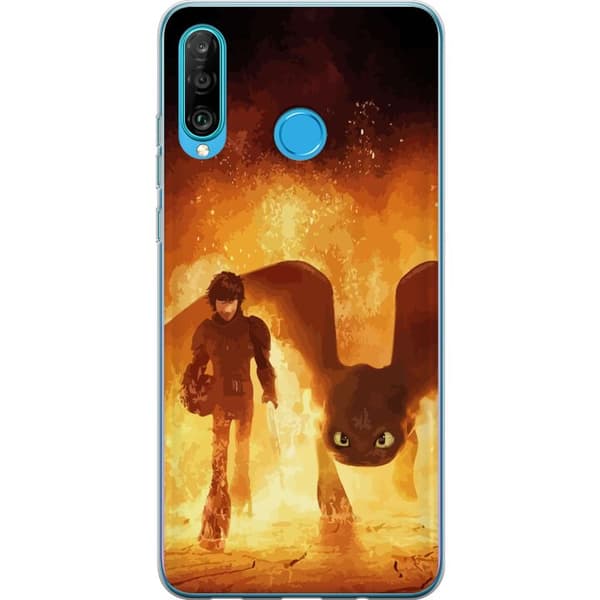 Huawei P30 lite Läpinäkyvä kuori Loikkakouluttaja