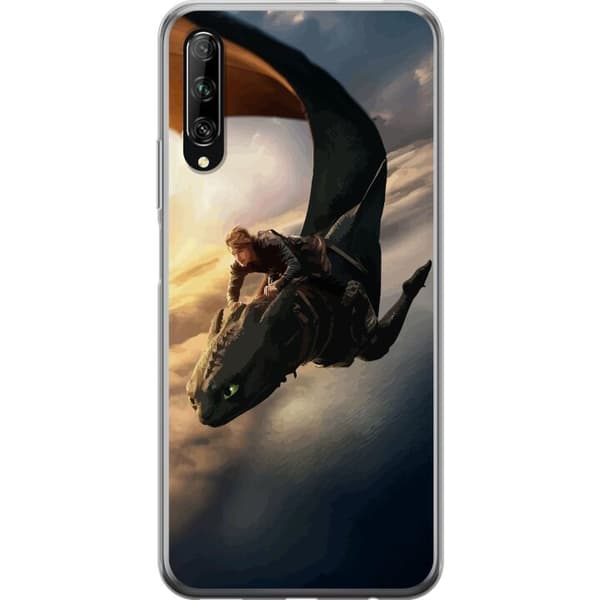 Huawei P smart Pro 2019 Genomskinligt Skal Draktränaren
