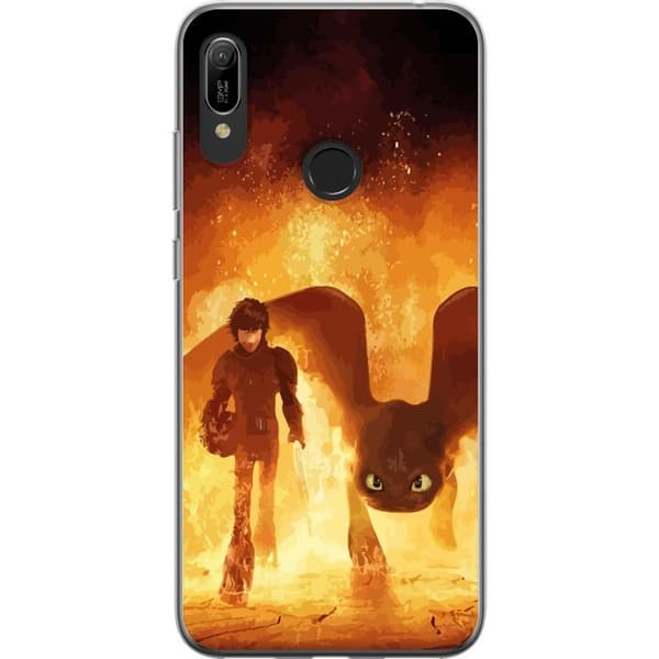 Huawei Y6 (2019) Genomskinligt Skal Draktränaren