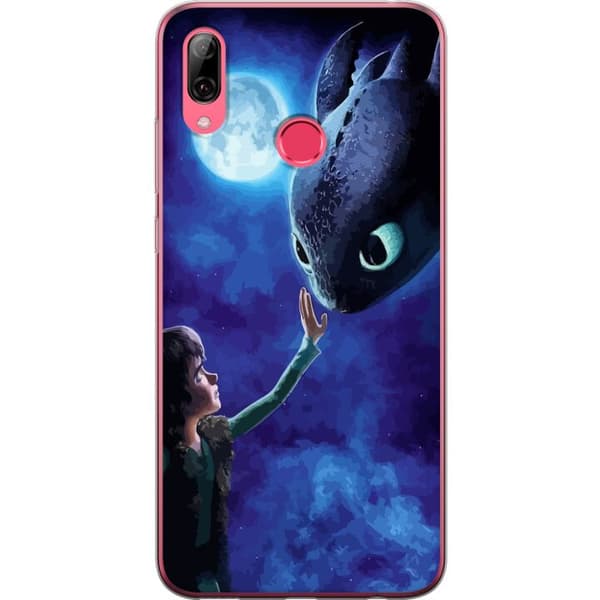 Huawei Y7 (2019) Genomskinligt Skal Draktränaren How to Train Your Dragon