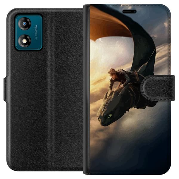 Motorola Moto E13 Lommeboketui Draketrener