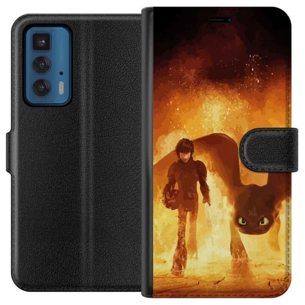 Motorola Edge 20 Pro Tegnebogsetui Drage Træner