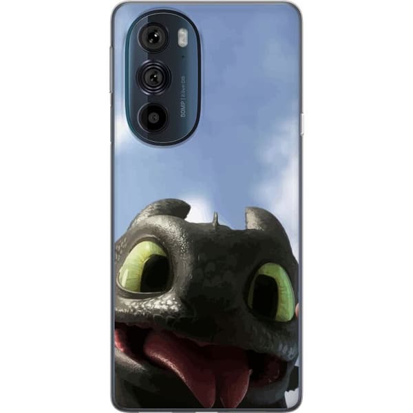 Motorola Edge 30 Pro Genomskinligt Skal How to Train Your Dragon (Draktränaren)