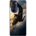 Miniatyrbillede 1 af 3: Motorola Edge 30 Pro Gennemsigtig cover Drage Træner