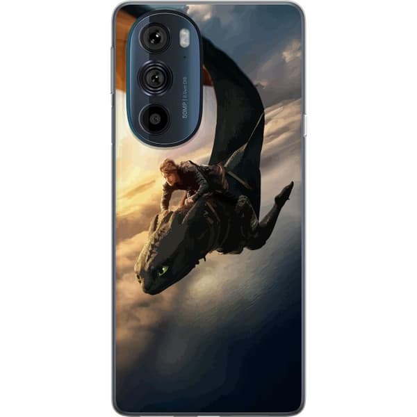 Motorola Edge 30 Pro Gennemsigtig cover Drage Træner