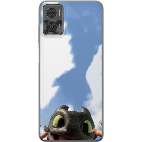 Motorola Moto E22i Gennemsigtig cover Drage Træner
