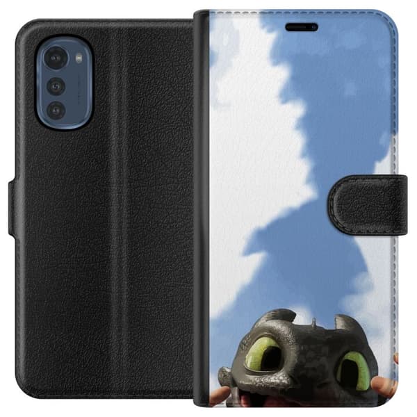 Motorola Moto E32s Lommeboketui Draketrener