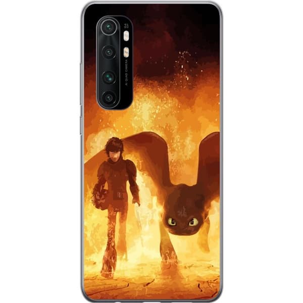 Xiaomi Mi Note 10 Lite Läpinäkyvä kuori Loikkakouluttaja