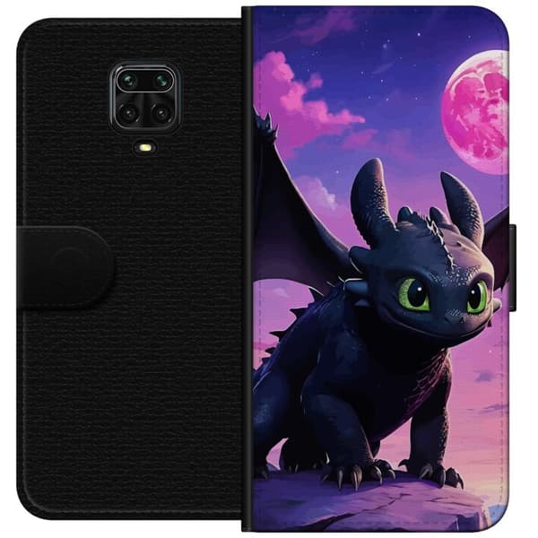 Xiaomi Redmi Note 9 Pro Plånboksfodral How to Train Your Dragon (Draktränaren)