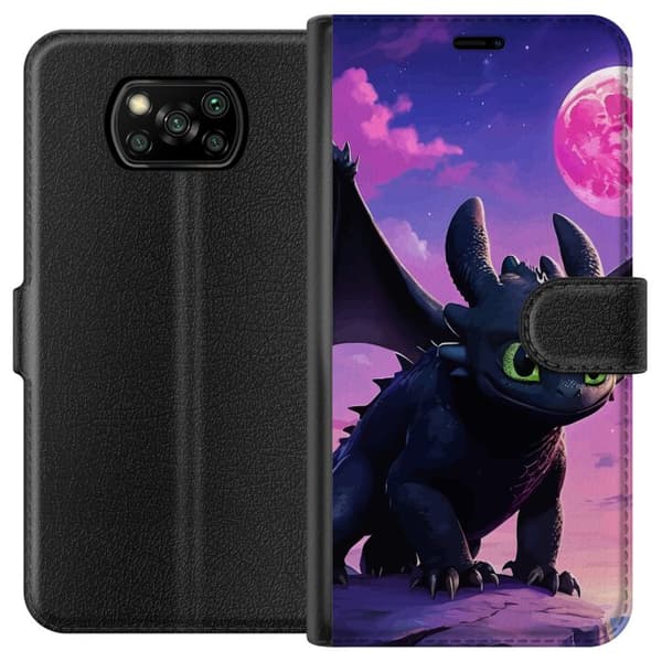 Xiaomi Poco X3 NFC Plånboksfodral How to Train Your Dragon (Draktränaren)