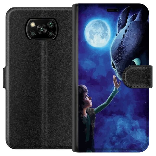 Xiaomi Poco X3 NFC Plånboksfodral Draktränaren How to Train Your Dragon