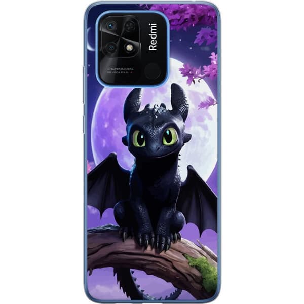 Xiaomi Redmi 10C Gennemsigtig cover Dragetræneren