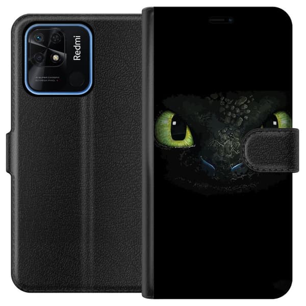 Xiaomi Redmi 10C Plånboksfodral How to Train Your Dragon (Draktränaren)